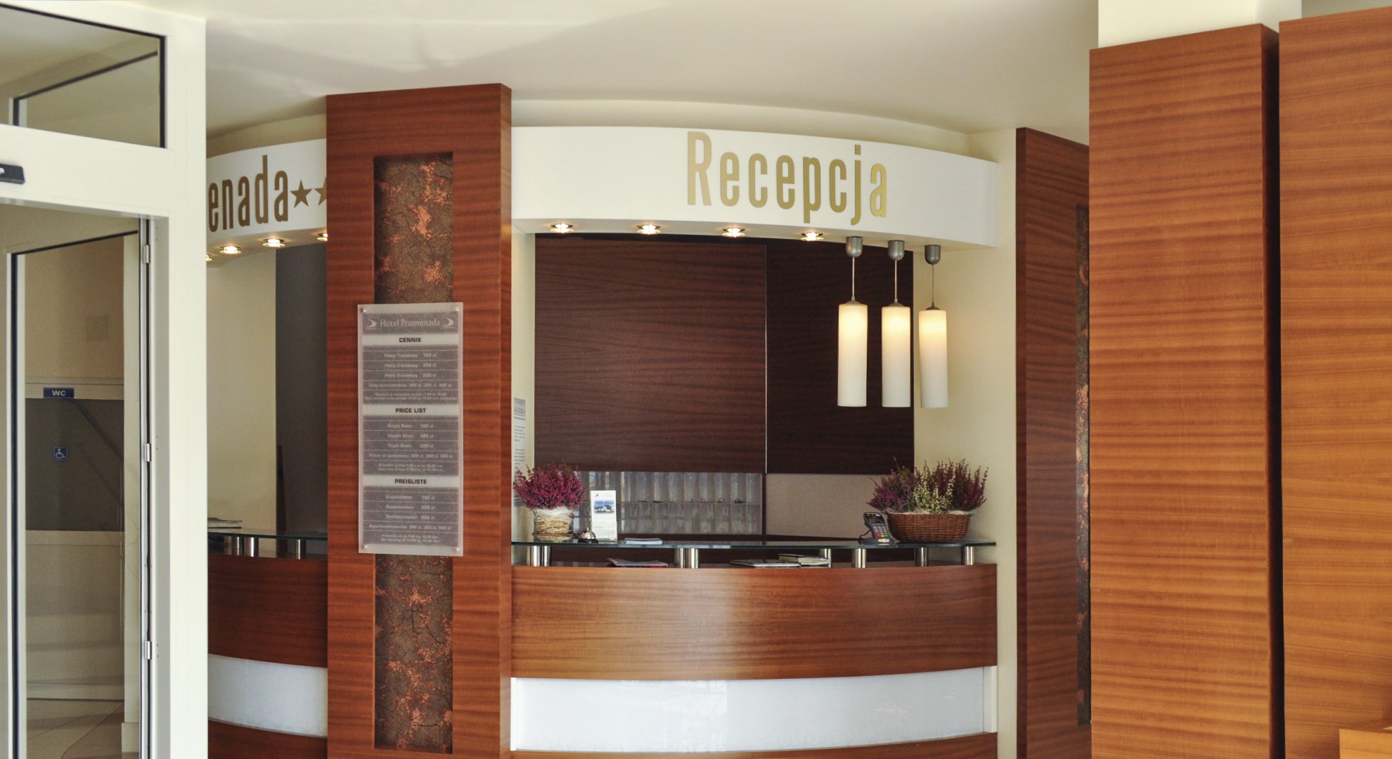 PROMENADA hotel accomodation on Masuria in Ostróda Poland